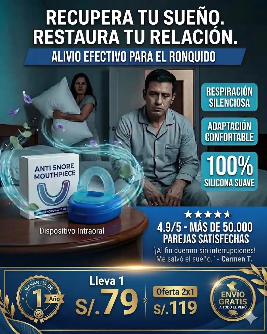 Boquilla Antirronquidos para parejas irritadas por ronquidos 💤