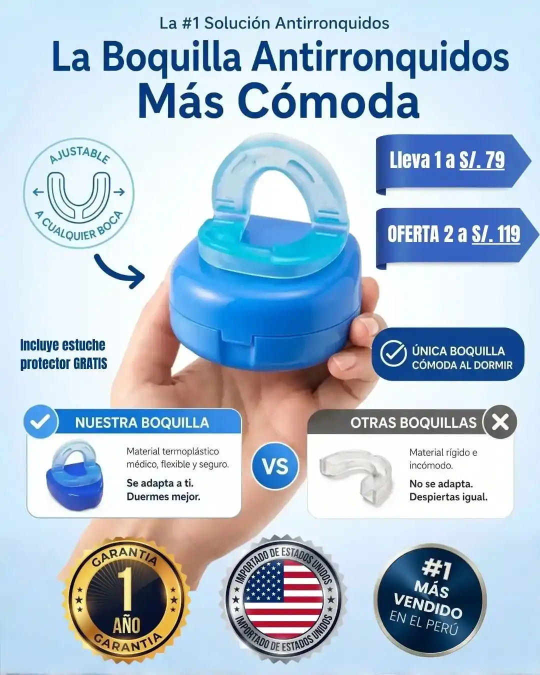 Boquilla Antirronquidos 💤