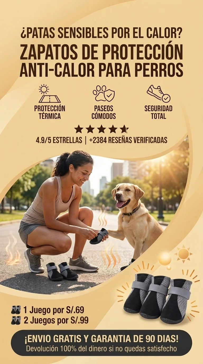 Zapatos Anti Calor para Perros 🐶